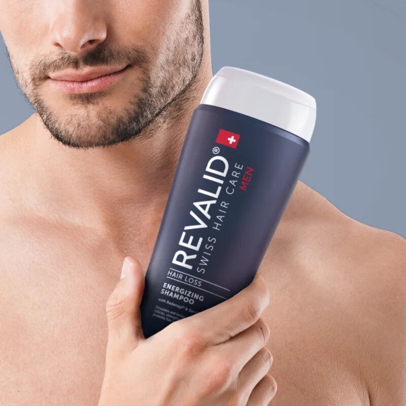 Revalid Energizing Shampoo Men energizující šampon proti vypadávání vlasů pro muže 200 ml
