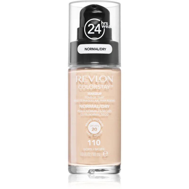 Revlon Cosmetics ColorStay™ SPF 20 dlouhotrvající make-up pro normální až suchou pleť odstín 110 Ivory 30 ml
