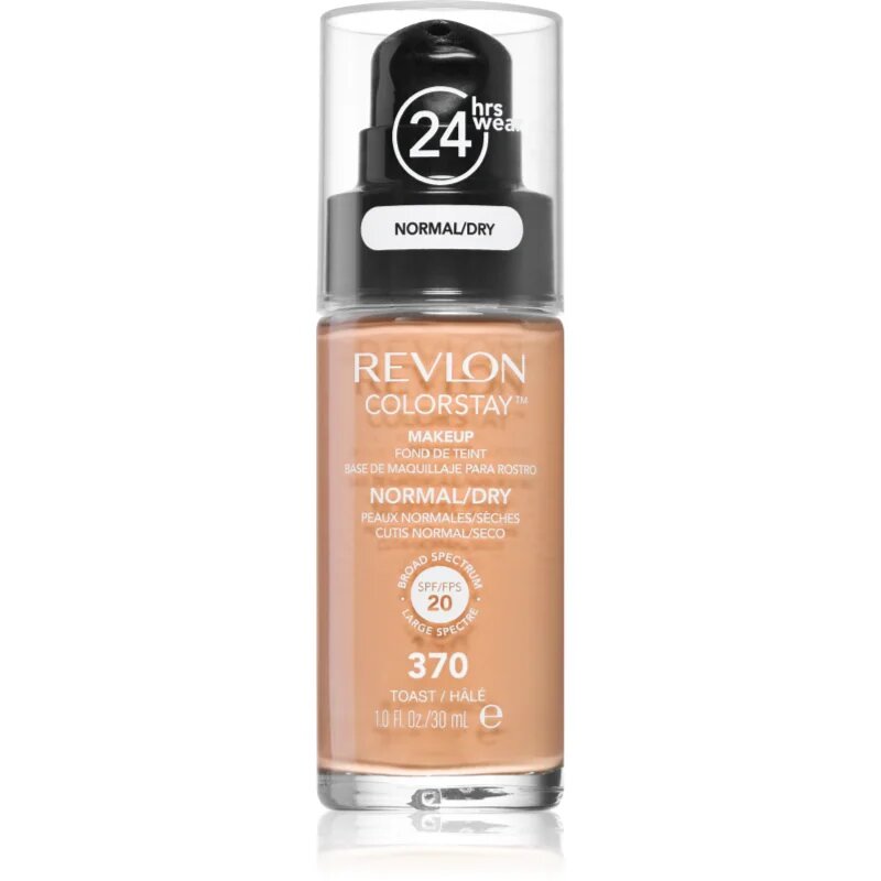 Revlon Cosmetics ColorStay™ SPF 20 dlouhotrvající make-up pro normální až suchou pleť odstín 370 Toast 30 ml