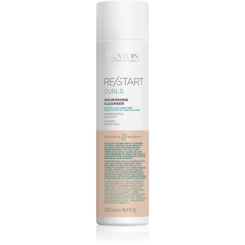 Revlon Professional Re/Start Curls bezsulfátový šampon pro vlnité a kudrnaté vlasy 250 ml