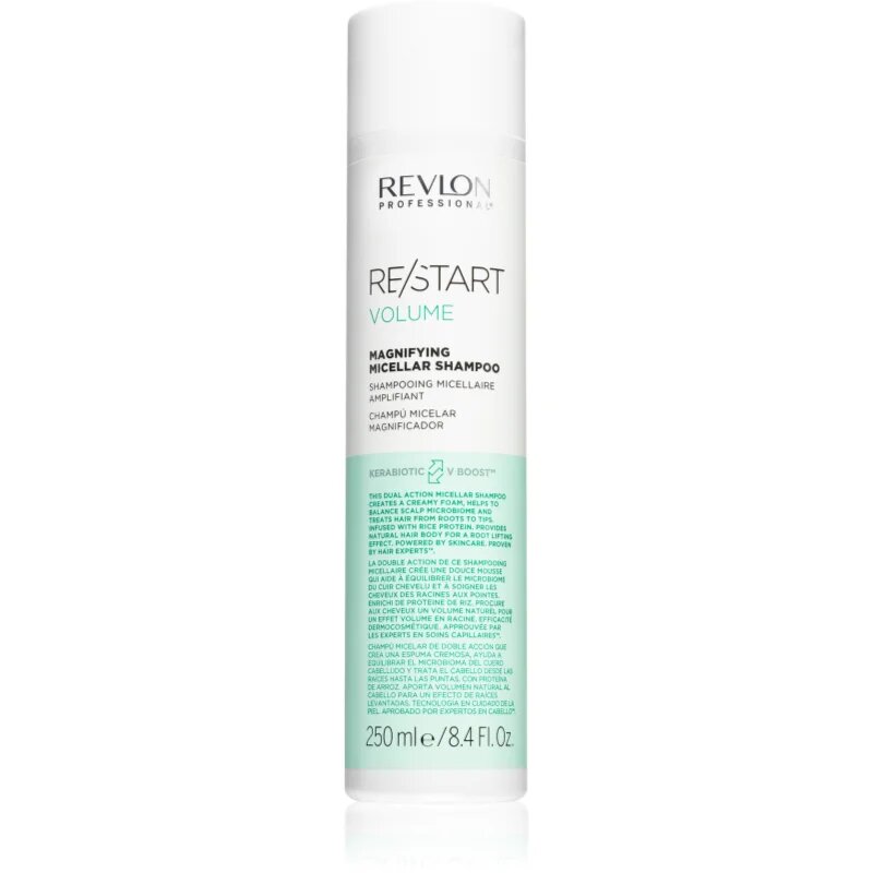 Revlon Professional Re/Start Volume objemový micelární šampon pro jemné a zplihlé vlasy 250 ml