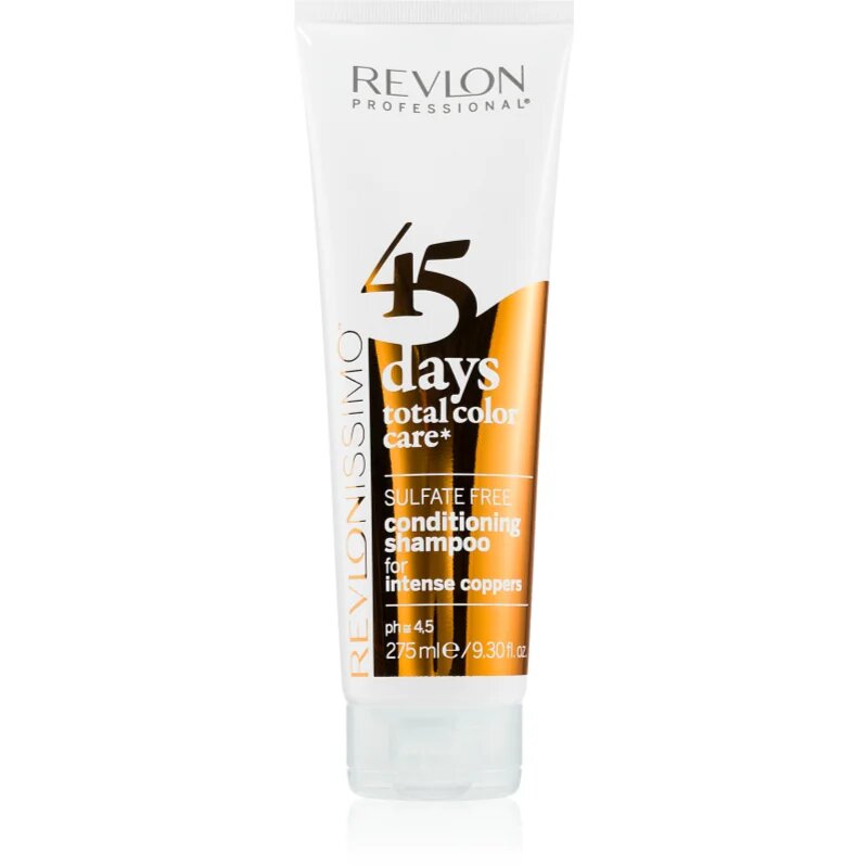 Revlon Professional Revlonissimo Color Care šampon a kondicionér 2 v 1 pro měděné odstíny vlasů bez sulfátů 275 ml