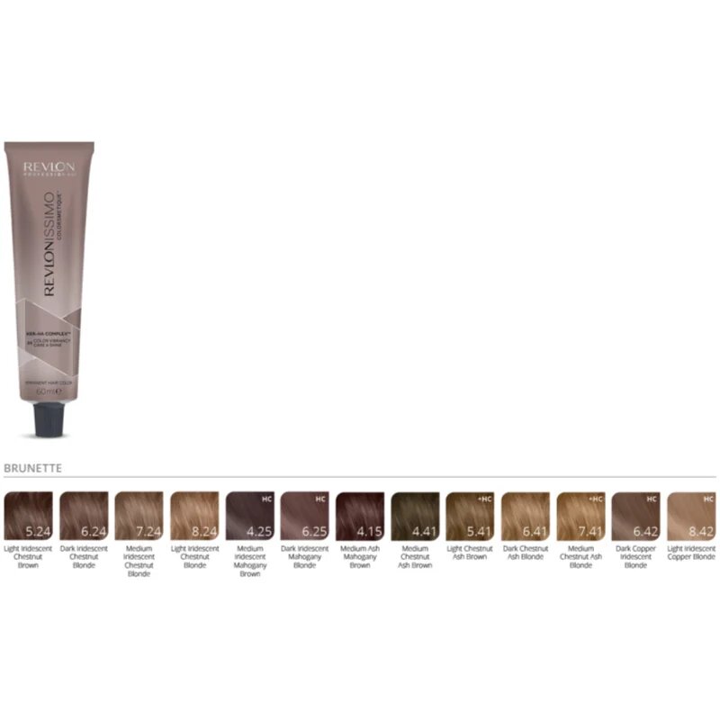 Revlon Professional Revlonissimo Colorsmetique Brunette Shades permanentní barva na vlasy pro hnědé odstíny vlasů 5.24 60 ml