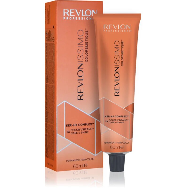 Revlon Professional Revlonissimo Colorsmetique Copper Shades permanentní barva na vlasy 7.43 60 ml