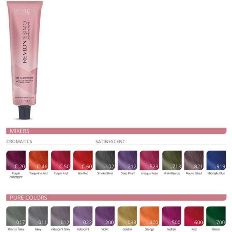 Revlon Professional Revlonissimo Colorsmetique Mixers permanentní barva na vlasy barevné varianty 500 60 ml