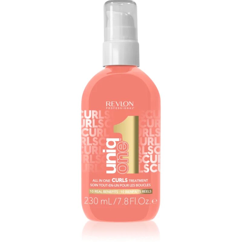Revlon Professional UniqOne All In One Curls Treatment vlasová kúra 10 v 1 na kudrnaté vlasy 230 ml