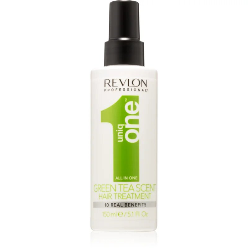 Revlon Professional UniqOne All In One Green Tea Scent Hair Treatment bezoplachová péče ve spreji 150 ml