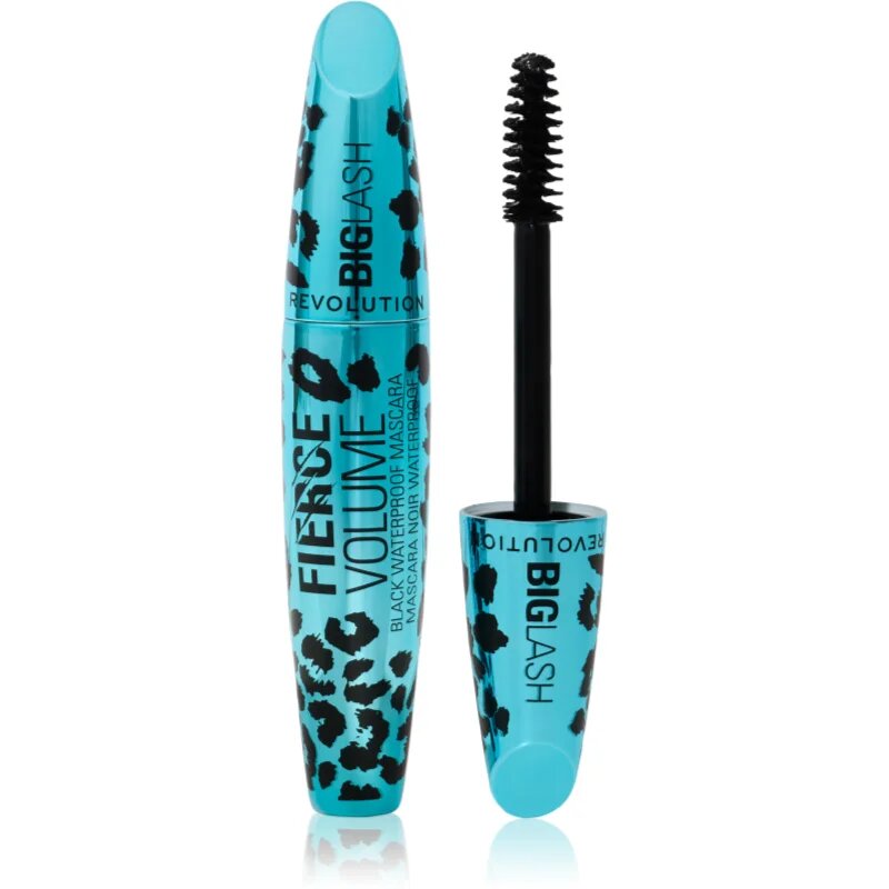 Revolution Big Lash Fierce Volume voděodolná řasenka pro objem odstín Black 9 g