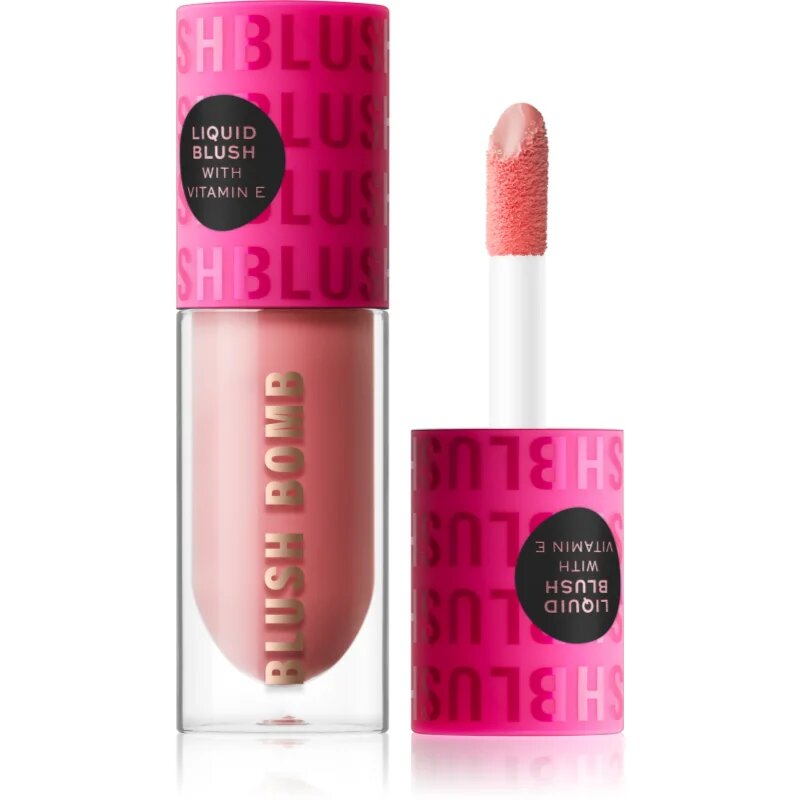 Revolution Blush Bomb krémová tvářenka odstín Dolly Rose 4.6 ml