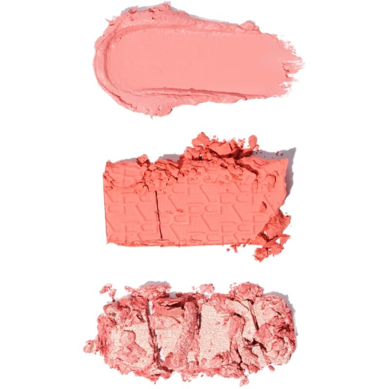 Revolution Blush Icon Palette paleta tvářenek odstín Authentic Peach 9.8 g