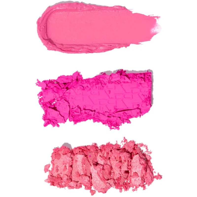 Revolution Blush Icon Palette paleta tvářenek odstín Hot Pink Flag 9.8 g