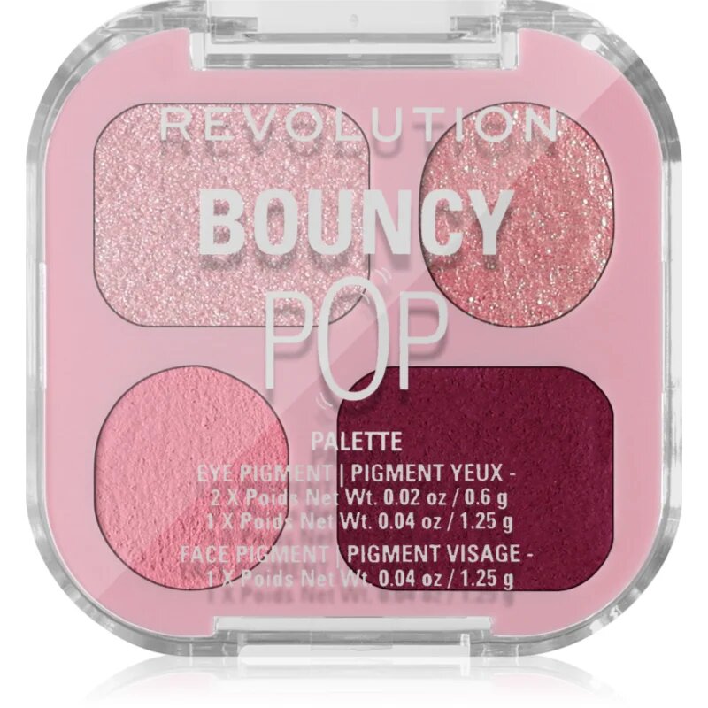 Revolution Bouncy POP Palette paletka očních stínů odstín Dream 1 ks