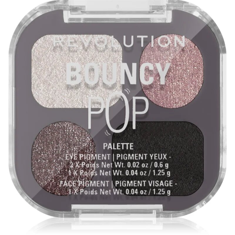 Revolution Bouncy POP Palette paletka očních stínů odstín Moonlight 1 ks
