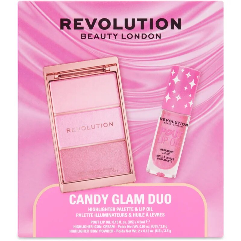 Revolution Candy Glam Duo dárková sada pro ženy 1 ks