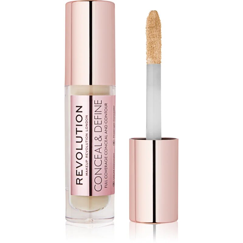 Revolution Conceal & Define tekutý korektor odstín C4 4 g