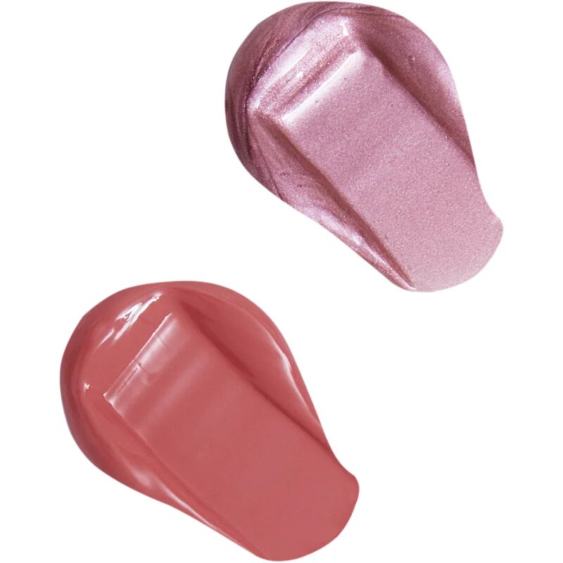Revolution Double Up tekuté oční stíny 2 v 1 odstín Blissful Pink 2x2.2 ml