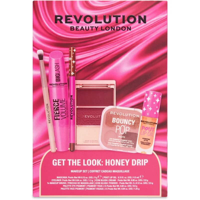 Revolution Get The Look Honey Drip dárková sada pro ženy 1 ks