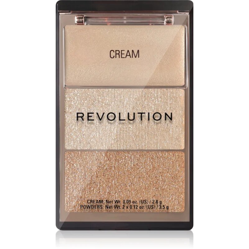 Revolution Golden Glam Duo dárková sada pro ženy 1 ks
