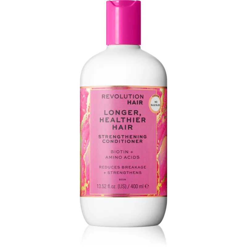 Revolution Haircare Longer Healthier posilující a obnovující kondicionér pro dlouhé vlasy 400 ml