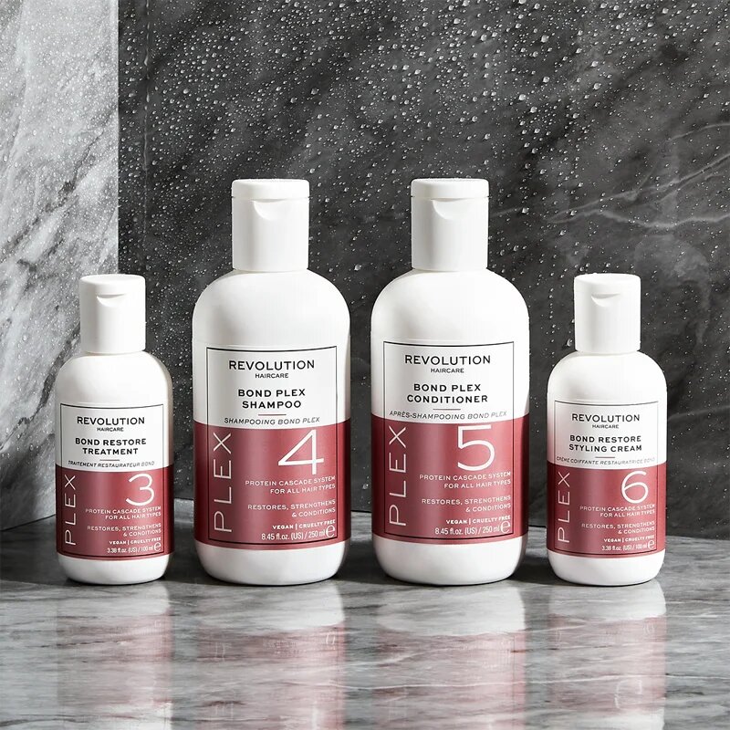 Revolution Haircare Plex No.4 Bond Shampoo intenzivně vyživující šampon pro suché a poškozené vlasy 250 ml