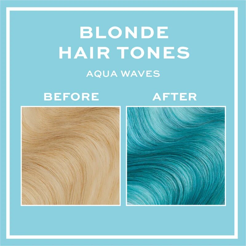 Revolution Haircare Tones For Blondes tónovací balzám pro blond vlasy odstín Aqua Waves 150 ml