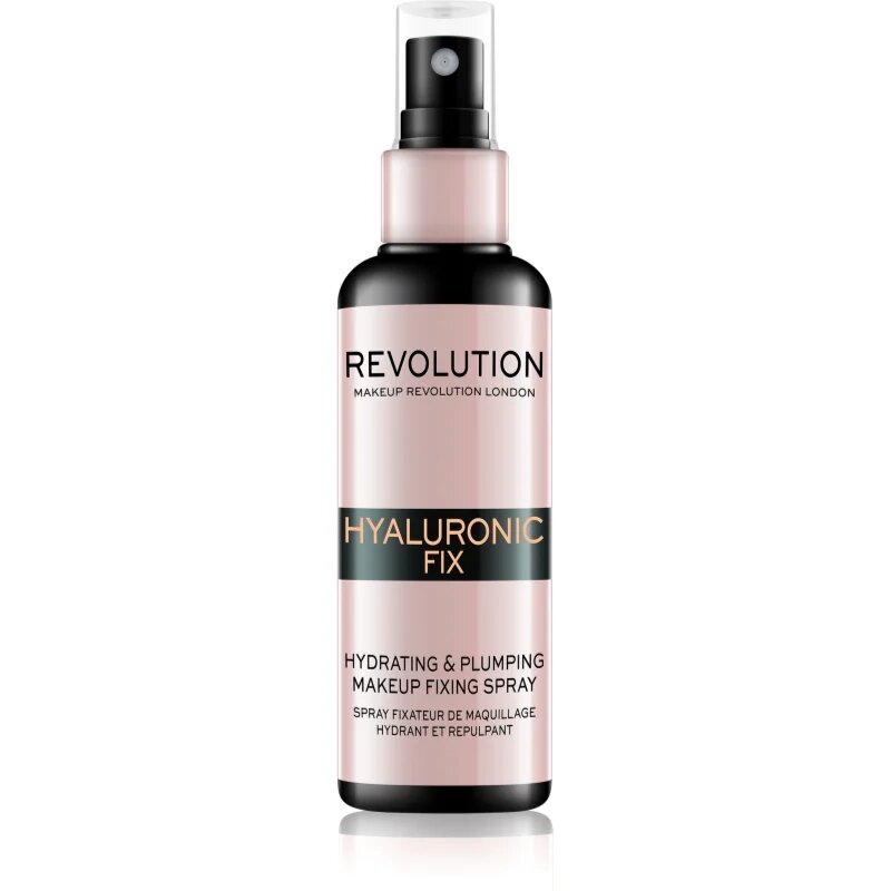 Revolution Hyaluronic Fix Hydrating & Plumping fixační sprej na make-up s hydratačním účinkem 100 ml