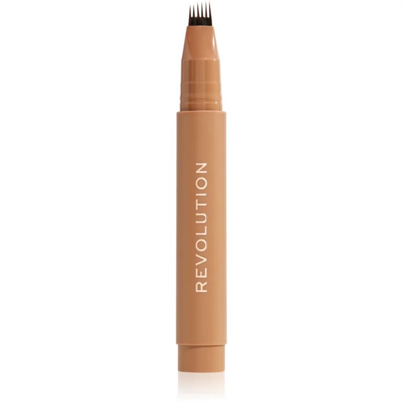 Revolution Instant Brow Hair fix na obočí odstín Cool Brown 1.8 ml