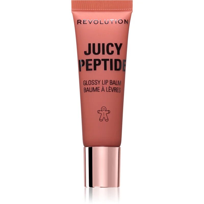 Revolution Juicy Peptide balzám na rty s peptidy odstín Gingerbread 8 ml