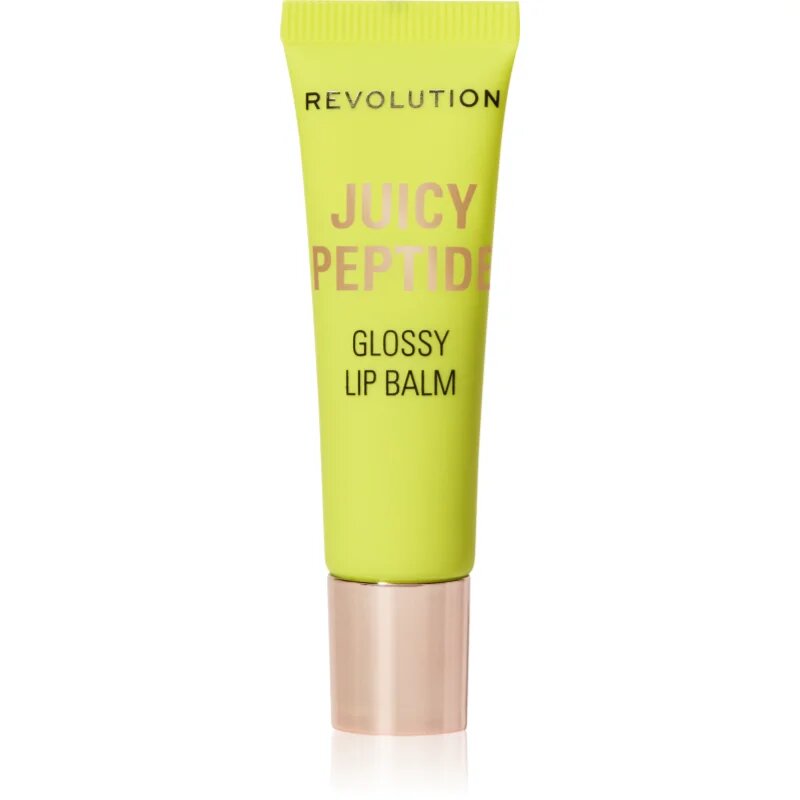 Revolution Juicy Peptide Lip Balm balzám na rty s peptidy odstín Mint Mojito Green 8 ml