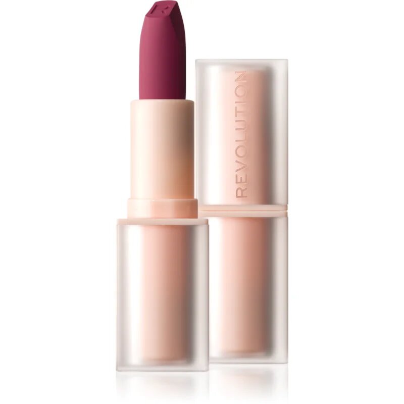 Revolution Lip Allure Soft Satin Lipstick krémová rtěnka se saténovým finišem odstín Berry Boss 3.2 g
