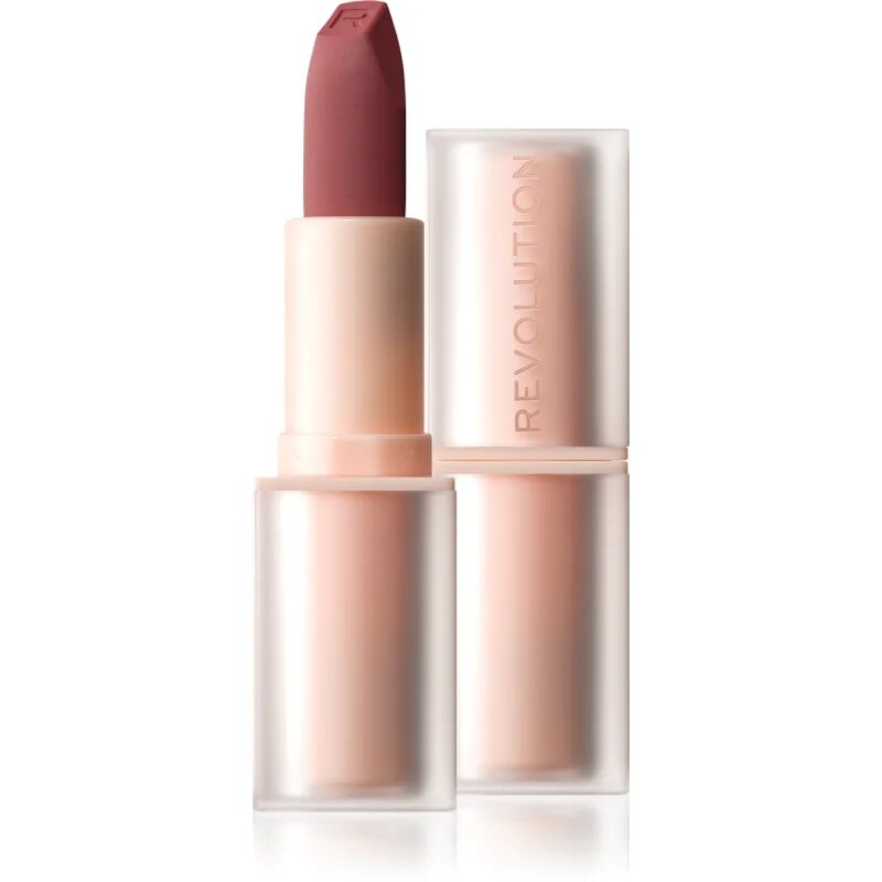 Revolution Lip Allure Soft Satin Lipstick krémová rtěnka se saténovým finišem odstín Whisper 3.2 g