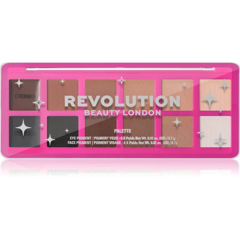 Revolution Master Nudes Edit dárková sada na oči pro ženy 1 ks