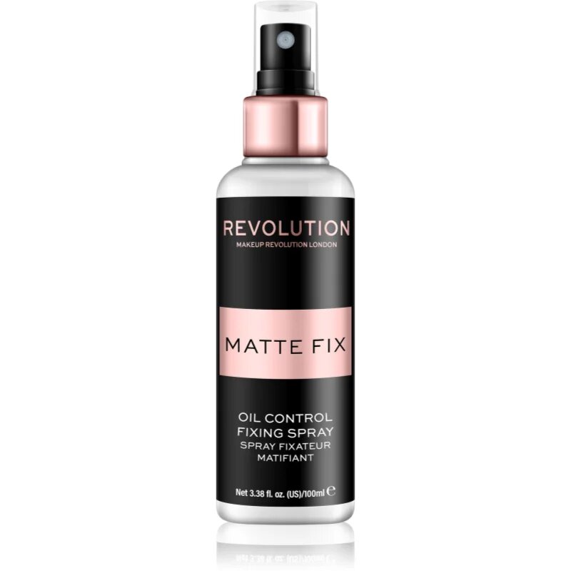 Revolution Matte Fix matující fixační sprej na make-up 100 ml