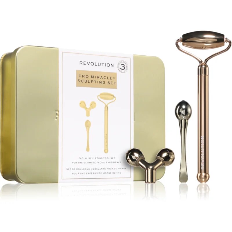 Revolution PRO Sculpting Set sada masážních pomůcek na obličej 3 ks