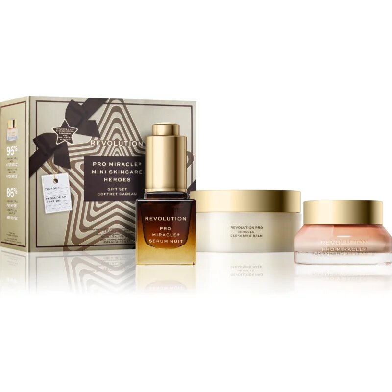 Revolution PRO Xmas 2025 Mini Skincare Heroes vánoční dárková sada na obličej