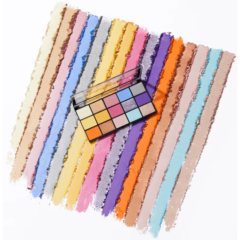 Revolution Reloaded paleta očních stínů odstín Spirited Love 15x1.1 g