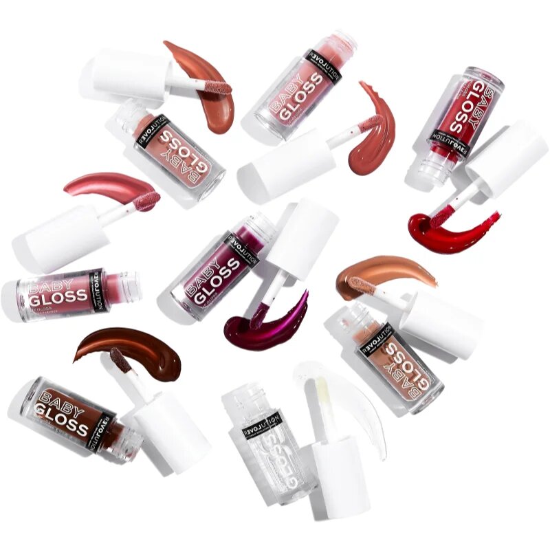Revolution Relove Baby Gloss vysoce pigmentovaný lesk na rty odstín Babe 22 ml