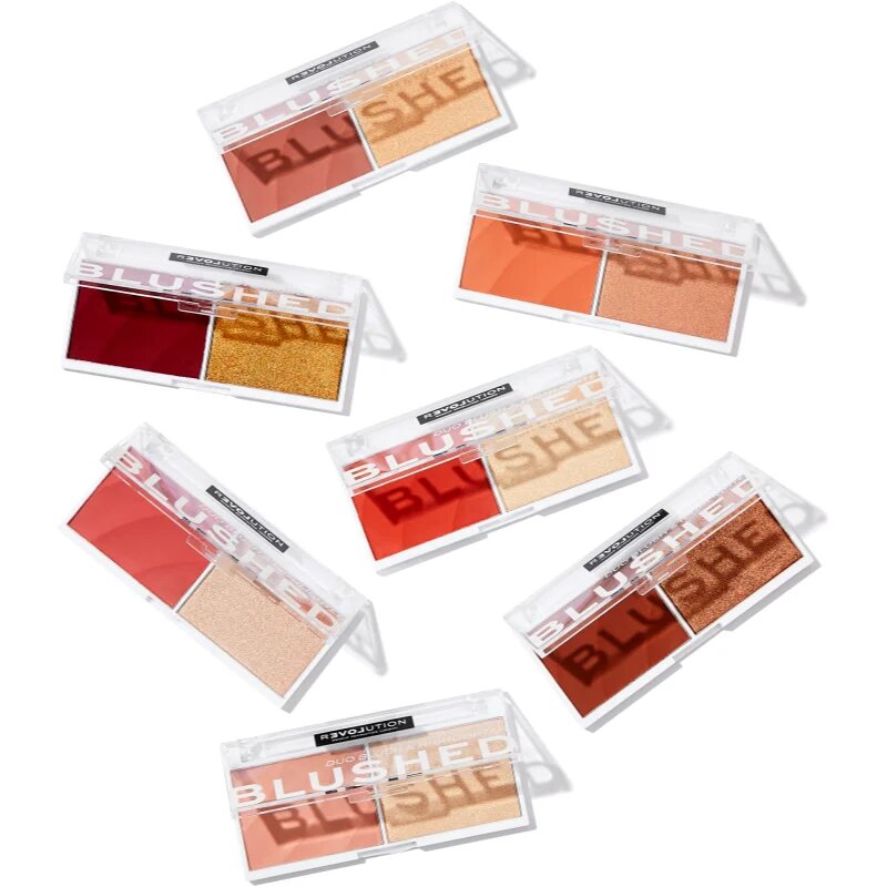 Revolution Relove Colour Play tvářenka s rozjasňovačem odstín Kindness 58 g