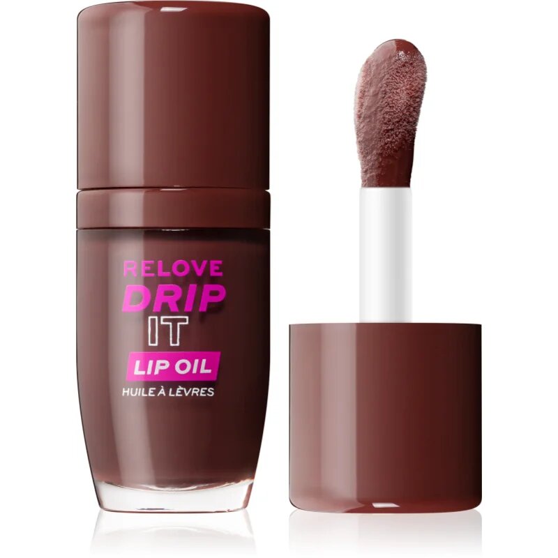 Revolution Relove Drip It olej na rty odstín Espresso 5.5 ml