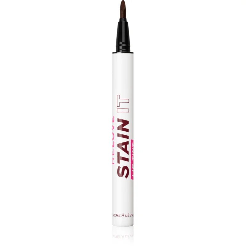 Revolution Relove Ink It fix na rty pro dlouhotrvající efekt odstín Espresso 0.5 ml