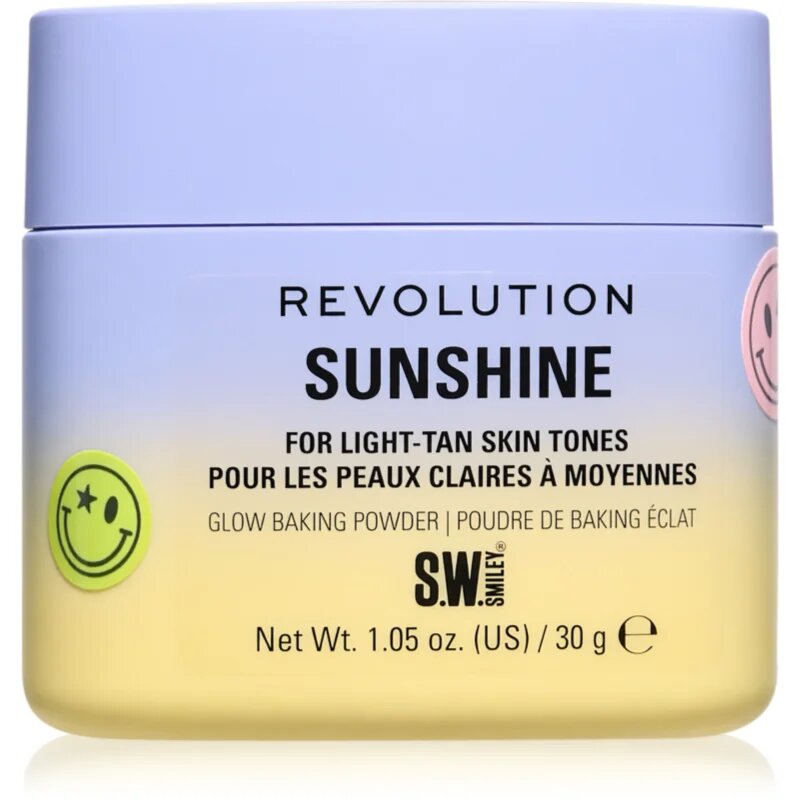 Revolution S.W.Smiley Sunshine sypký pudr 30 g
