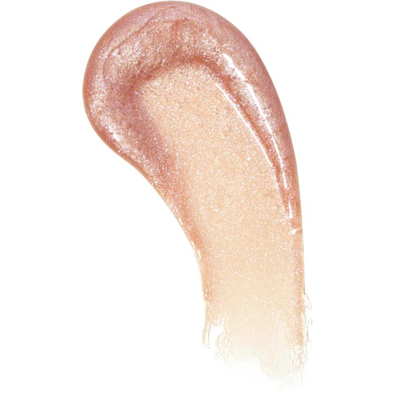 Revolution Shimmer Gloss třpytivý lesk na rty odstín Glimmer Nude 4.5 ml