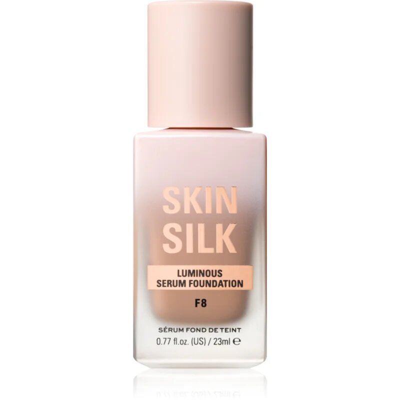 Revolution Skin Silk Serum Foundation lehký make-up s rozjasňujícím účinkem odstín F8 23 ml