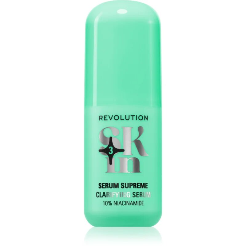 Revolution Skincare Clearly Clarify 10% Niacinamide Serum Clarifying Serum rozjasňující sérum proti nedokonalostem pleti 30 ml