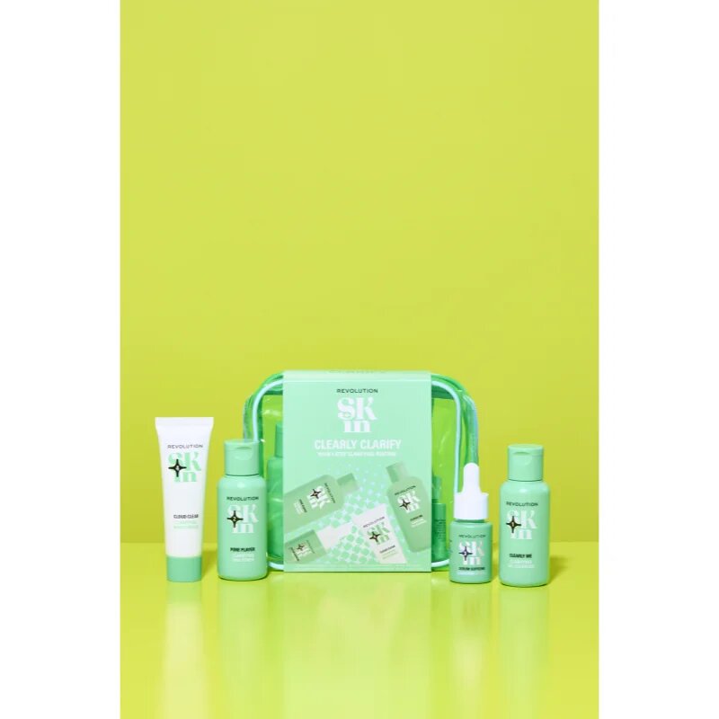Revolution Skincare Clearly Clarify 4 Step Starter Kit dárková sada na obličej