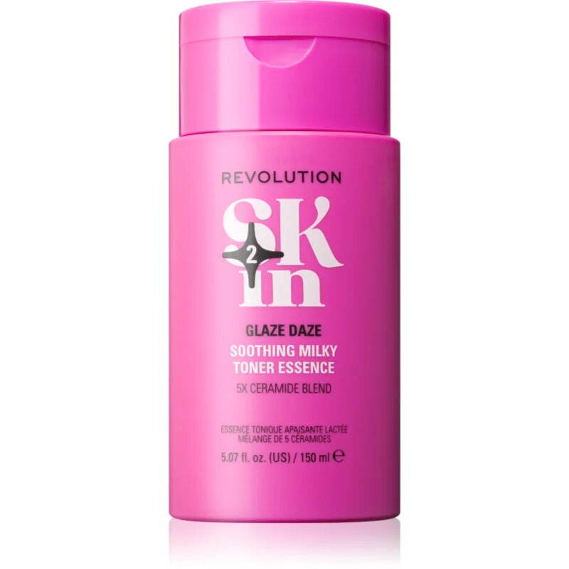 Revolution Skincare Go Gentle Ceramide Soothing Milky Toner Essence zklidňující tonikum s ceramidy 150 ml