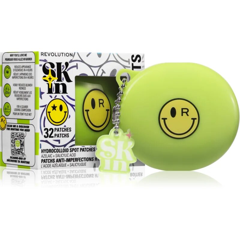 Revolution Skincare S.W.Smiley Skin náplasti na problematickou pleť 32 ks