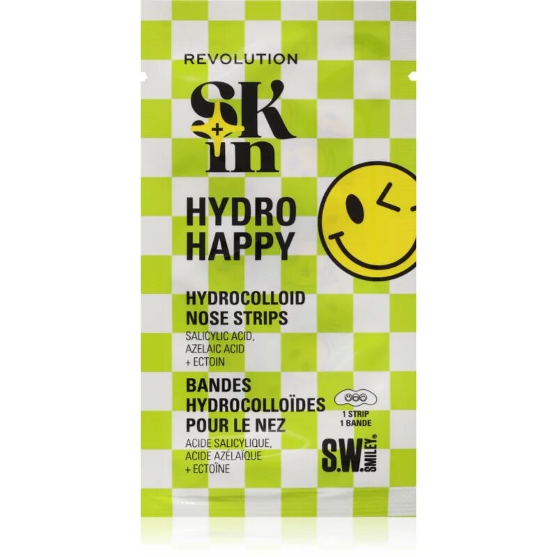 Revolution Skincare S.W.Smiley Skin slupovací maska na nos 8 ks
