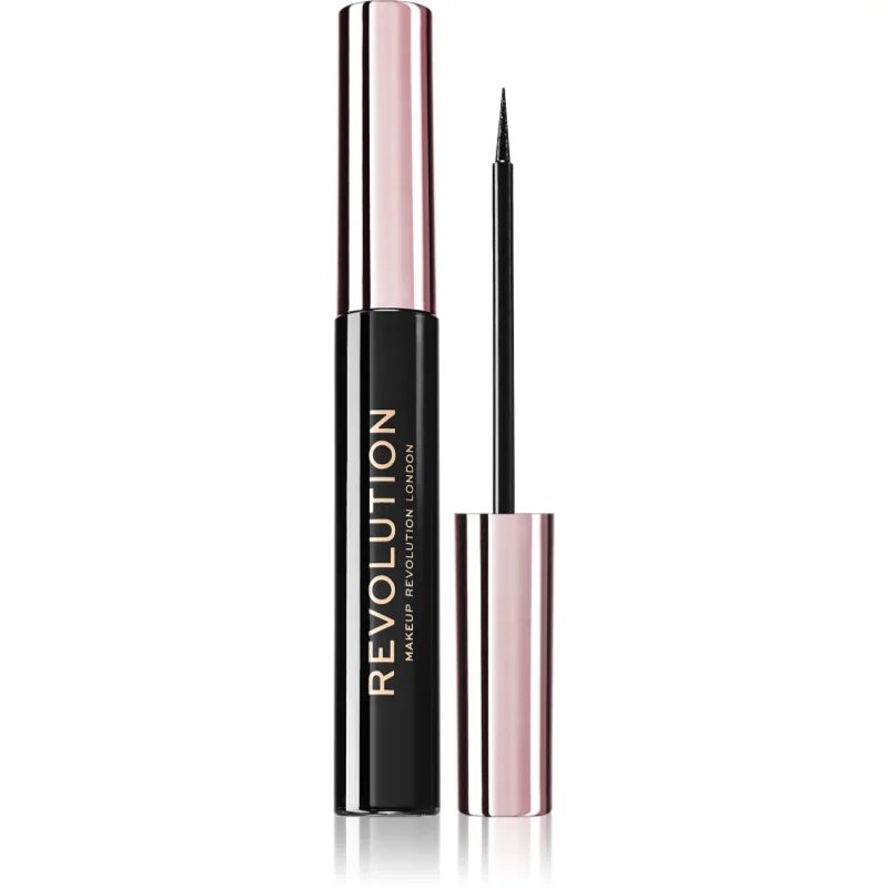 Revolution Super Flick oční linky odstín Black 4.5 ml