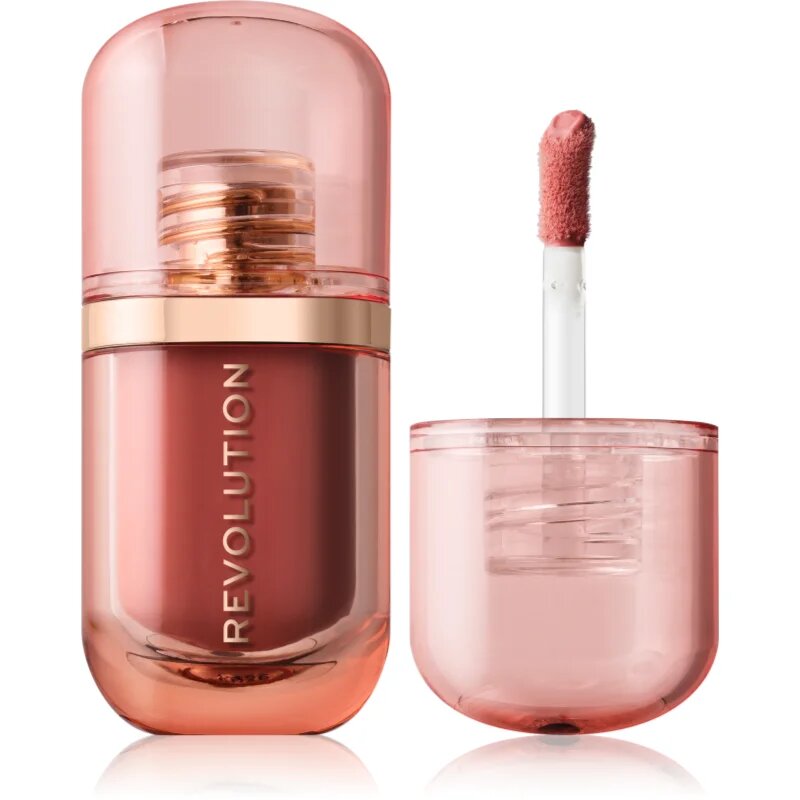 Revolution Superdewy Blush Burst tekutá tvářenka odstín Pink Fizz Soft Pink 4.2 ml
